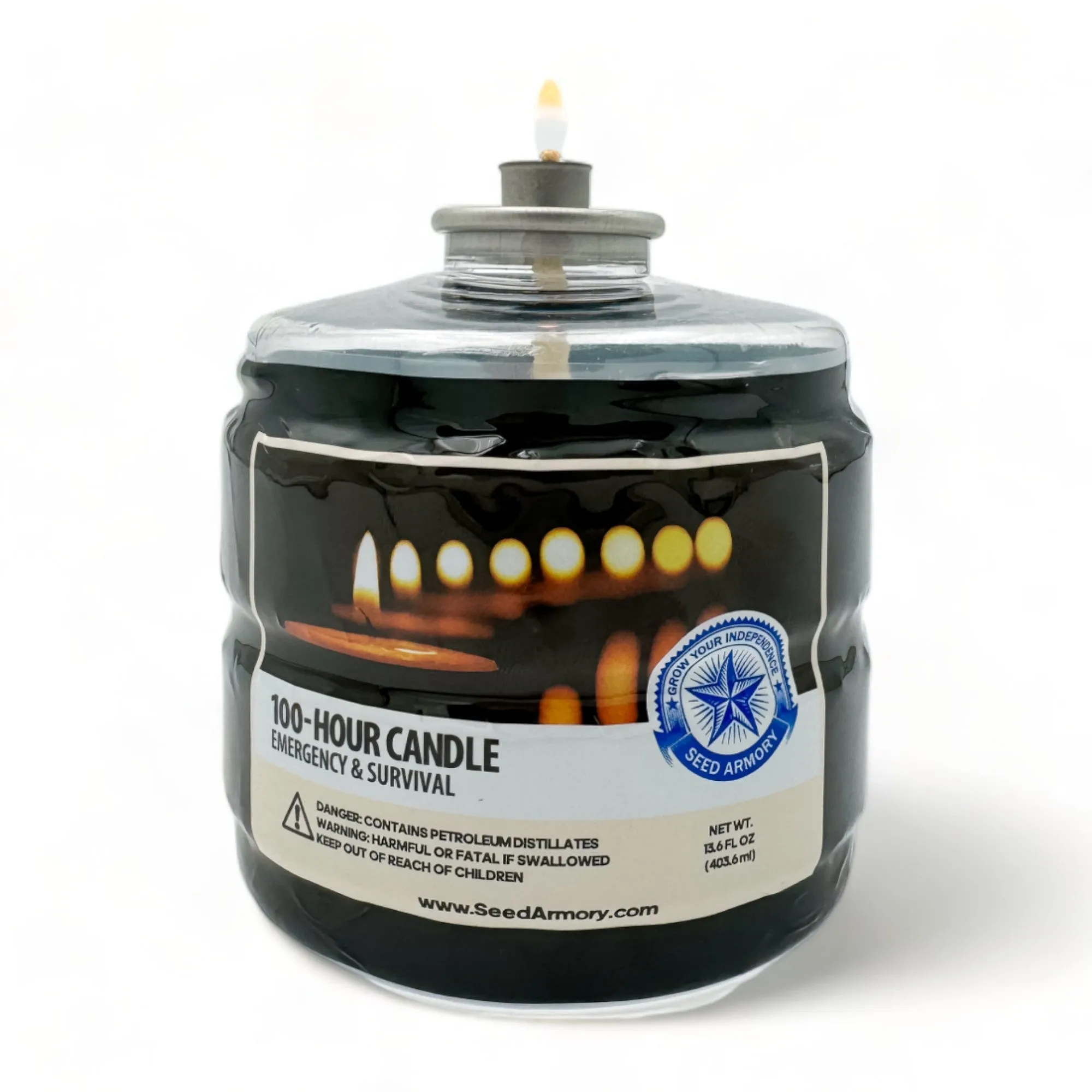 100-Hour Emergency Candle, Smokeless