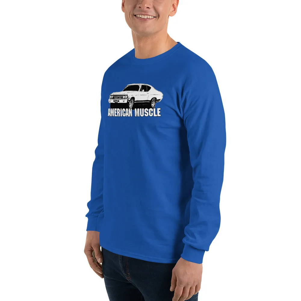 1968 Chevelle American Muscle Long Sleeve T-Shirt