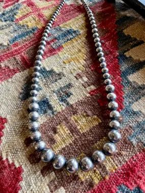 22" Graduated Navajo Pearl Necklace