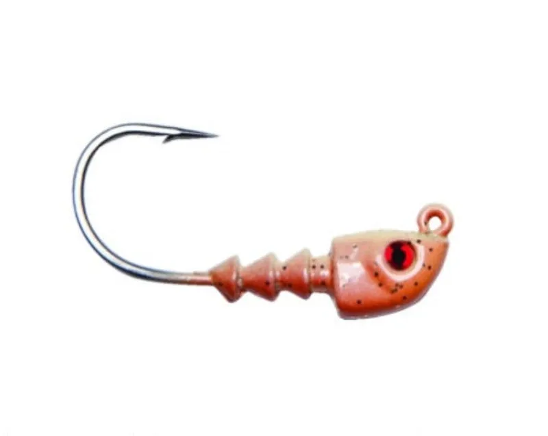 Bass Assassin Jighead New Penny 1/16oz 4pk