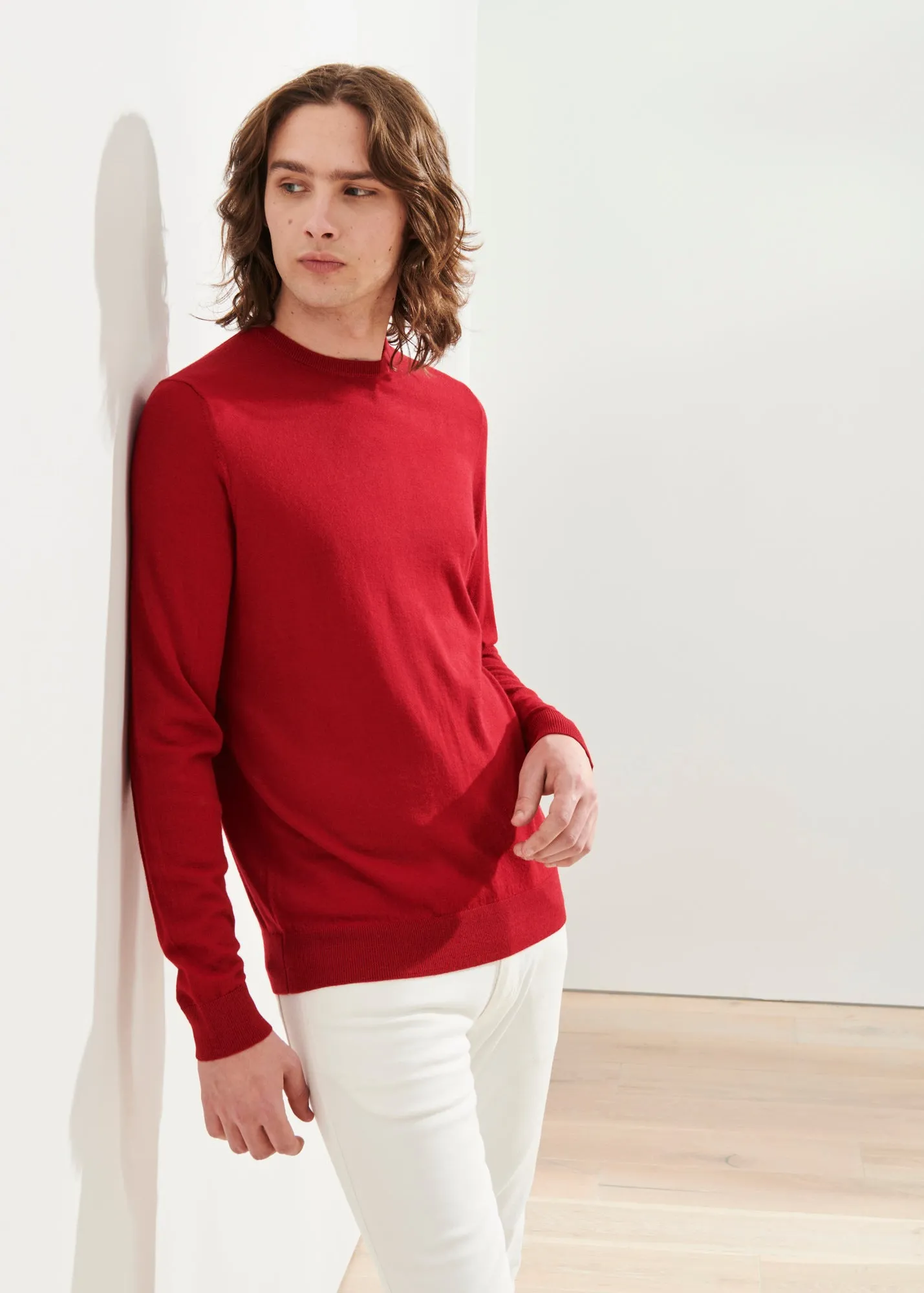 CASHMERE CREWNECK SWEATER