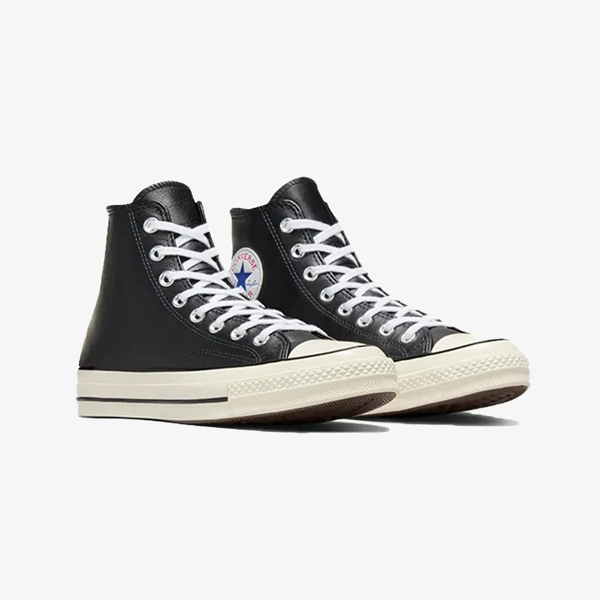 CHUCK 70 LEATHER SEASONAL 'BLACK/WHITE'