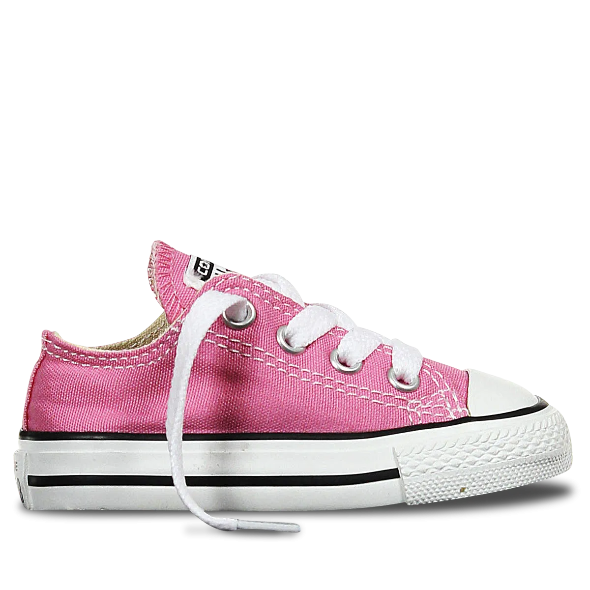 Chuck Taylor All Star Toddler/ Infant (White, Pink & Black)