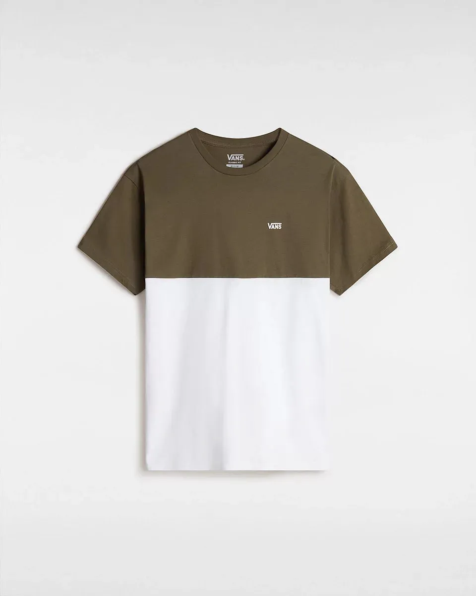 Colorblock T-Shirt - White/Grape Leaf