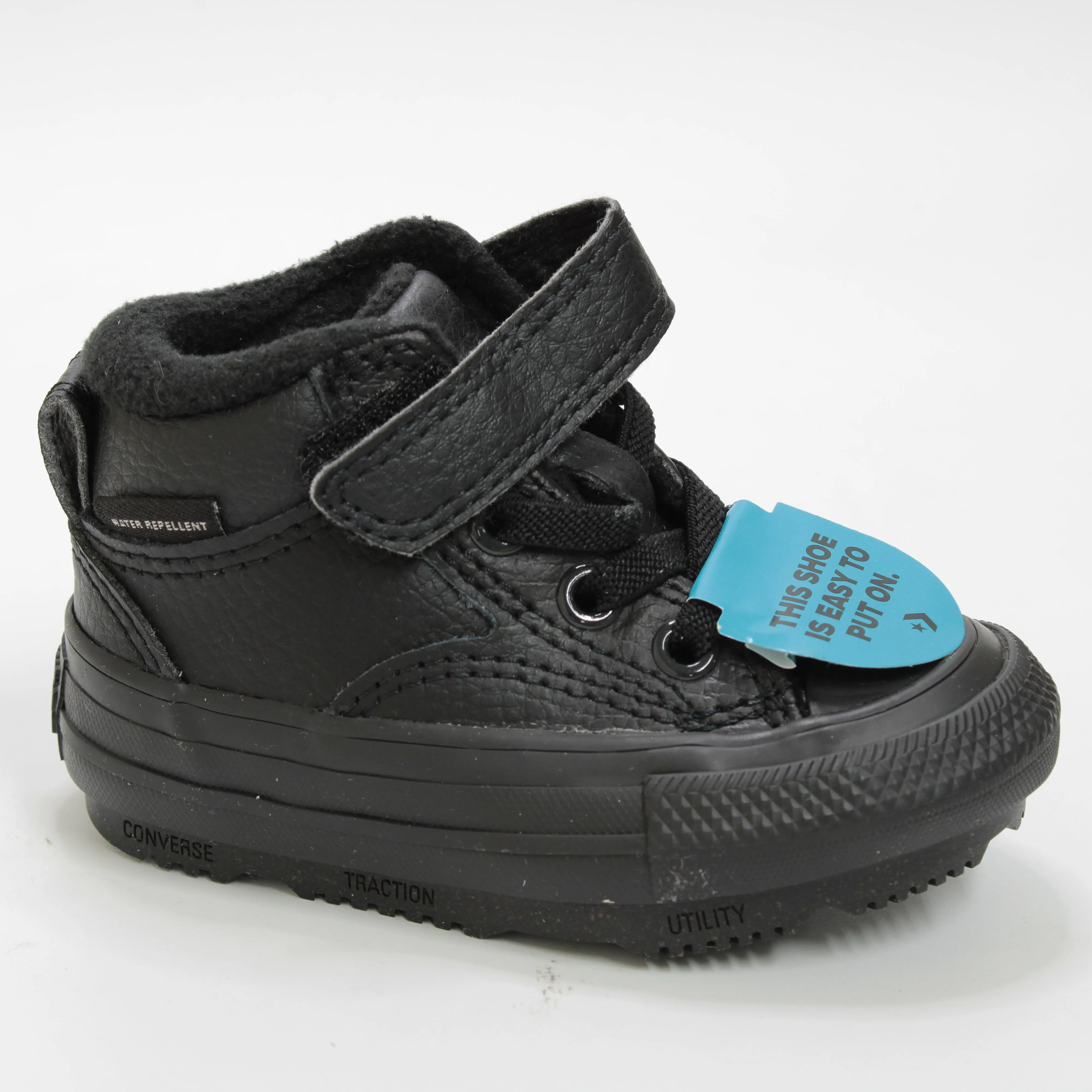 Converse All Star Hi 1Vlace Black Black Black