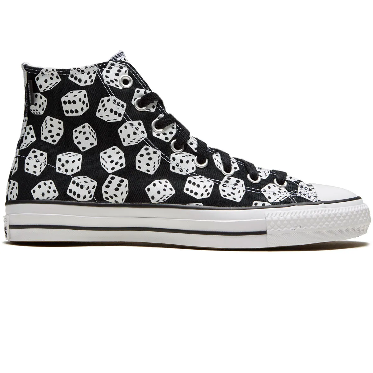 Converse CONS CTAS Pro Hi Black/White Dice Canvas