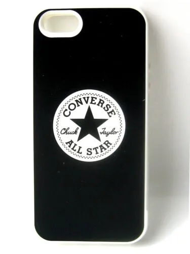 Converse Iphone 5 Cover Case All Stars Black Red Pink Chuck Taylor Soft Silicon