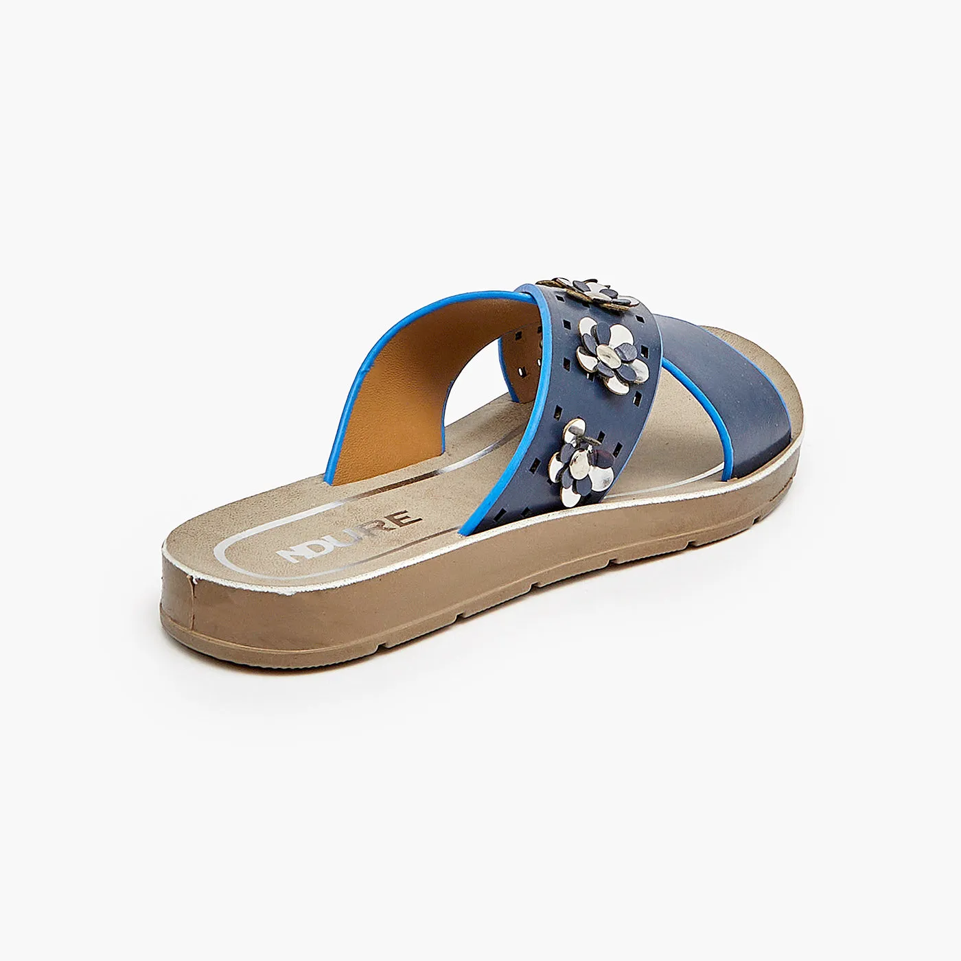 Criss Cross Chappals for Girls