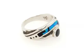 David Rosales Black Beauty Eye of Horus Ring