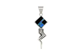 David Rosales Black Beauty Lightning Pendant