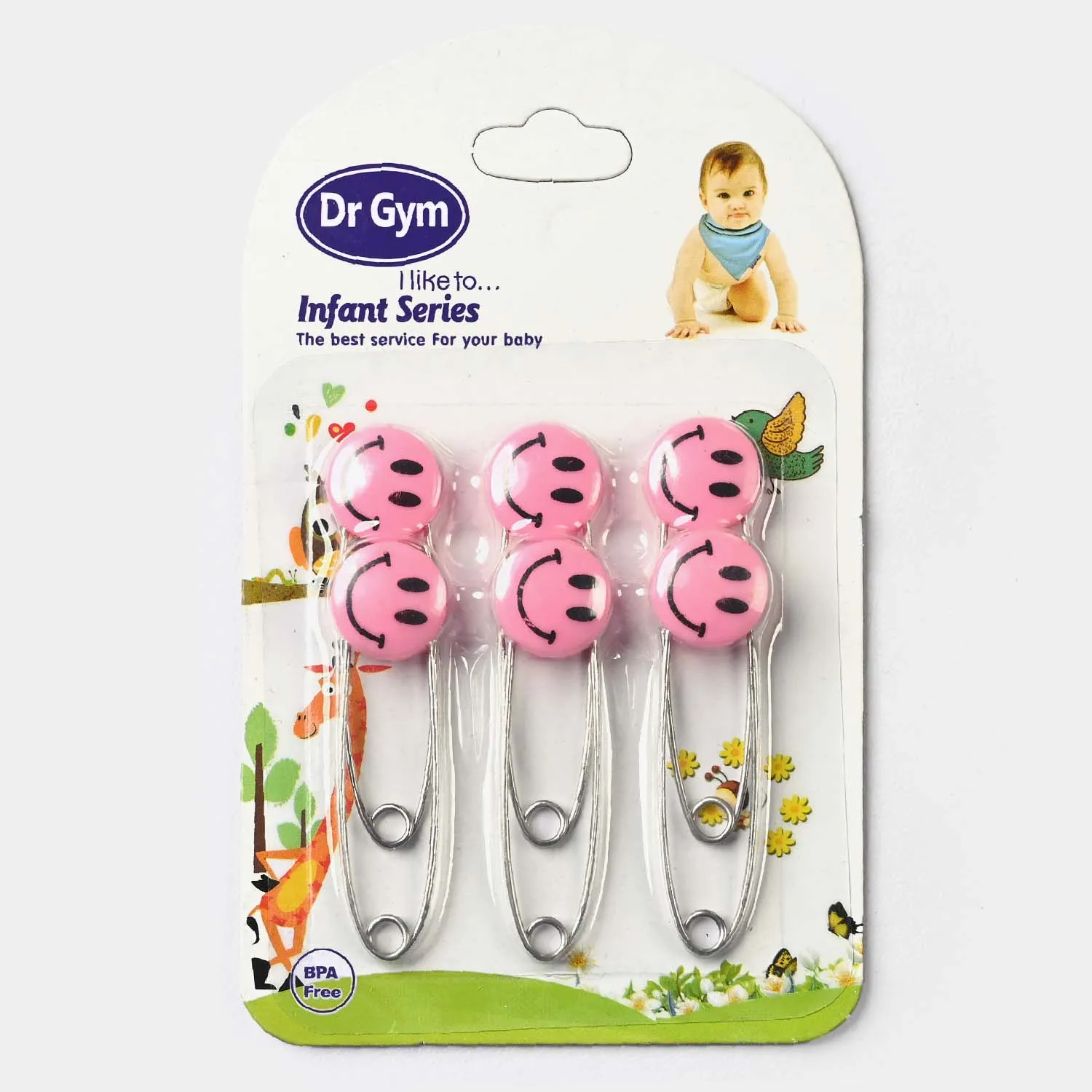 DR GYM SAFETY PIN 6PCS SET FOR KIDS