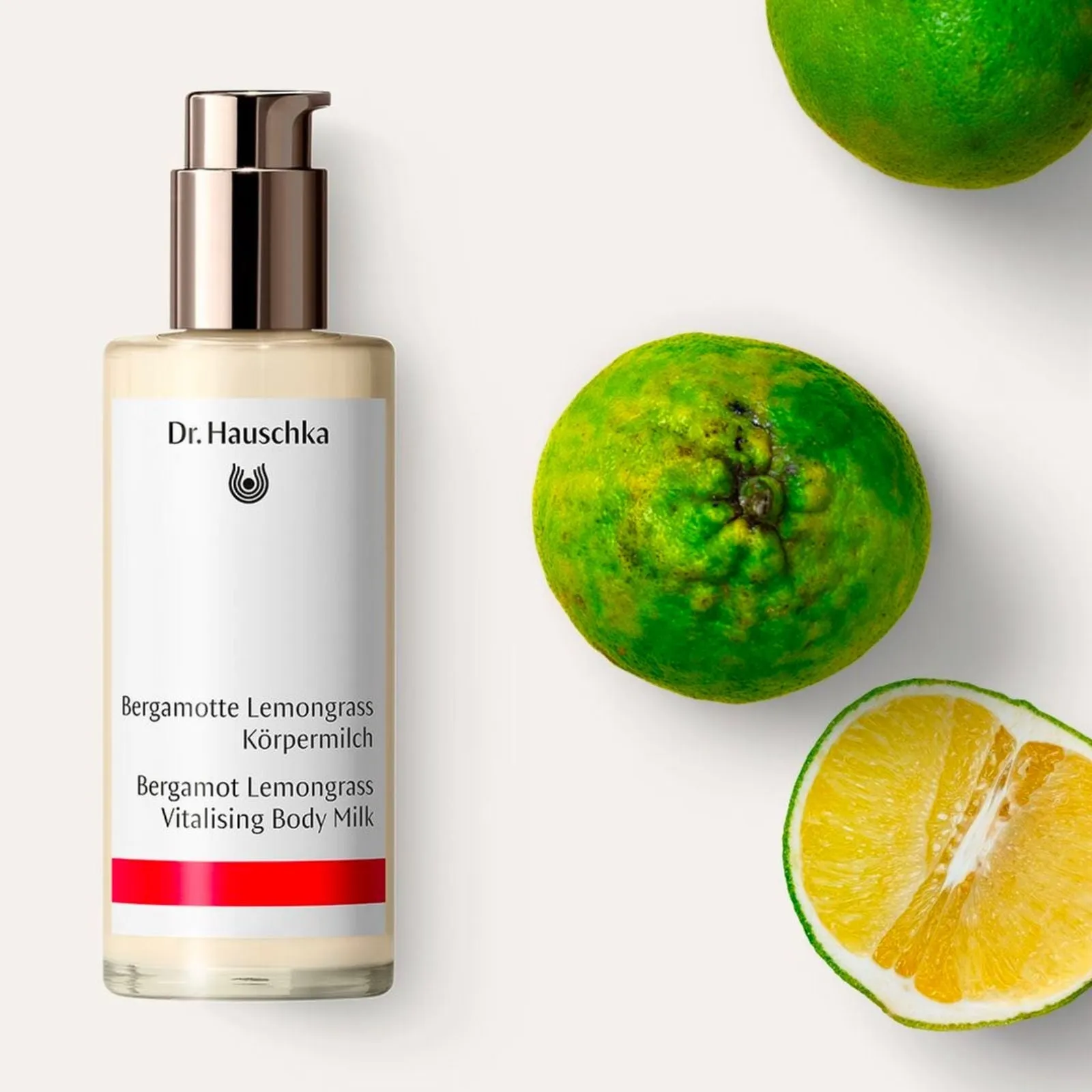 Dr. Hauschka | Bergamot Lemongrass Vitalising Body Milk 145ml