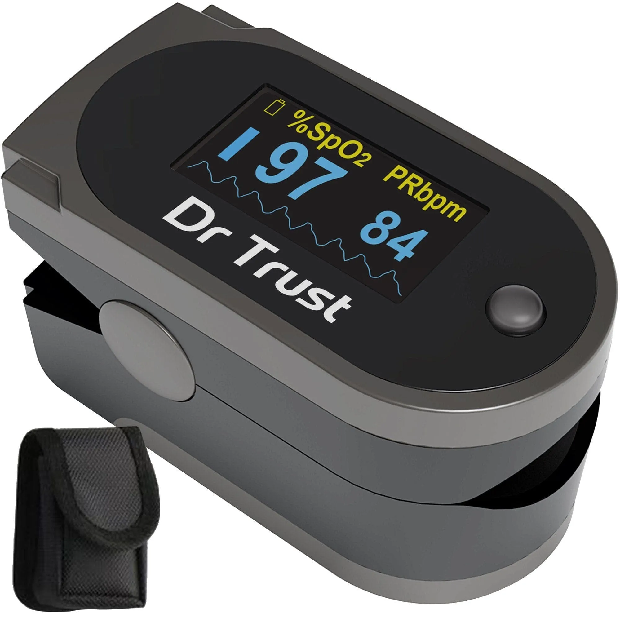 Dr Trust USA Pulse Oximeter Pulse Rate Monitor 204