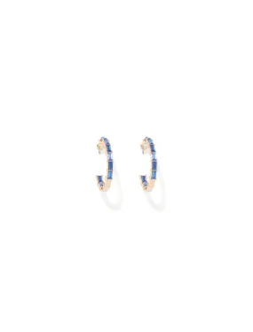 Finlay Fine Stone Hoop Earrings