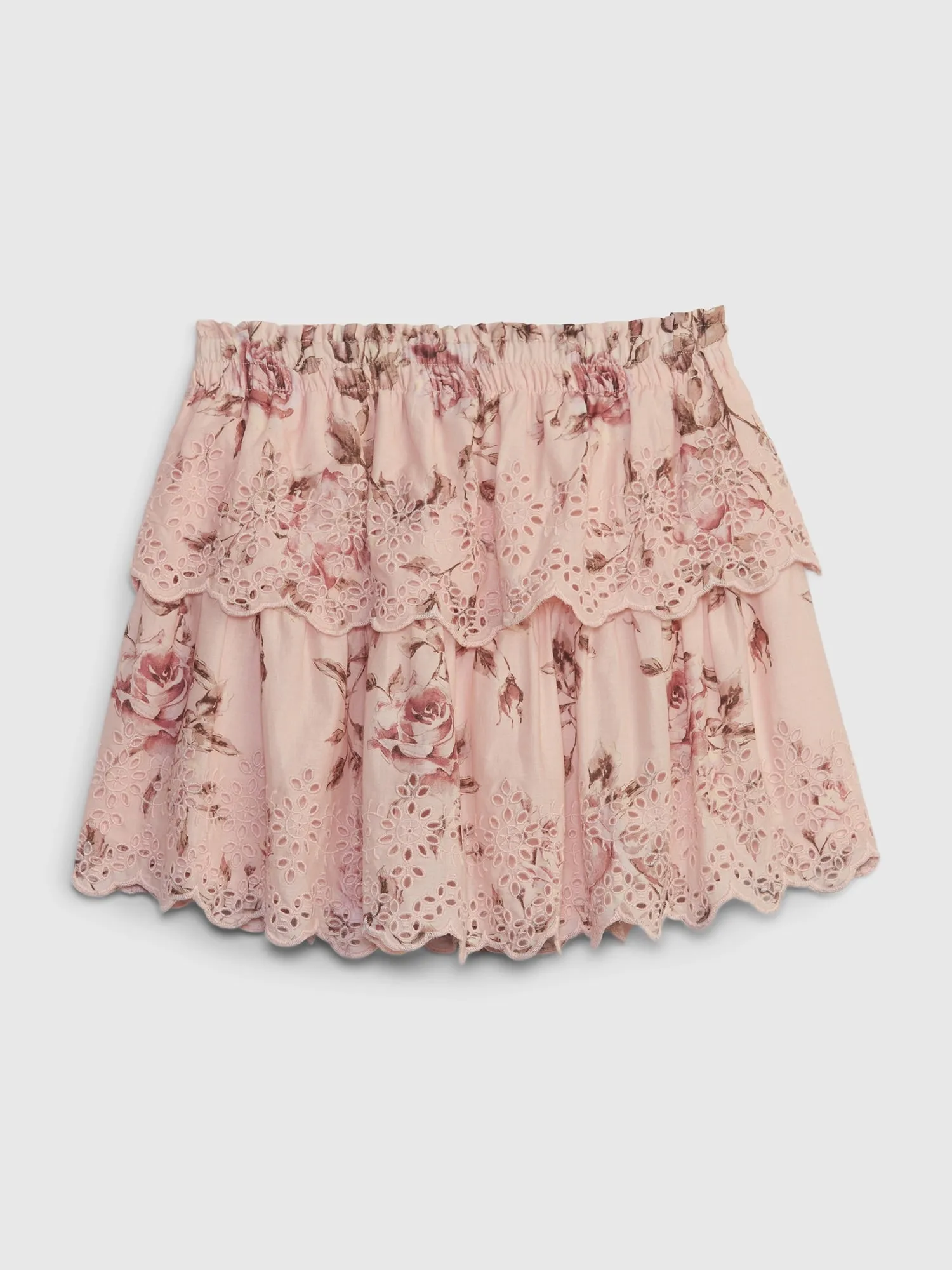 Gap x LoveShackFancy Kids Floral Flippy Skirt