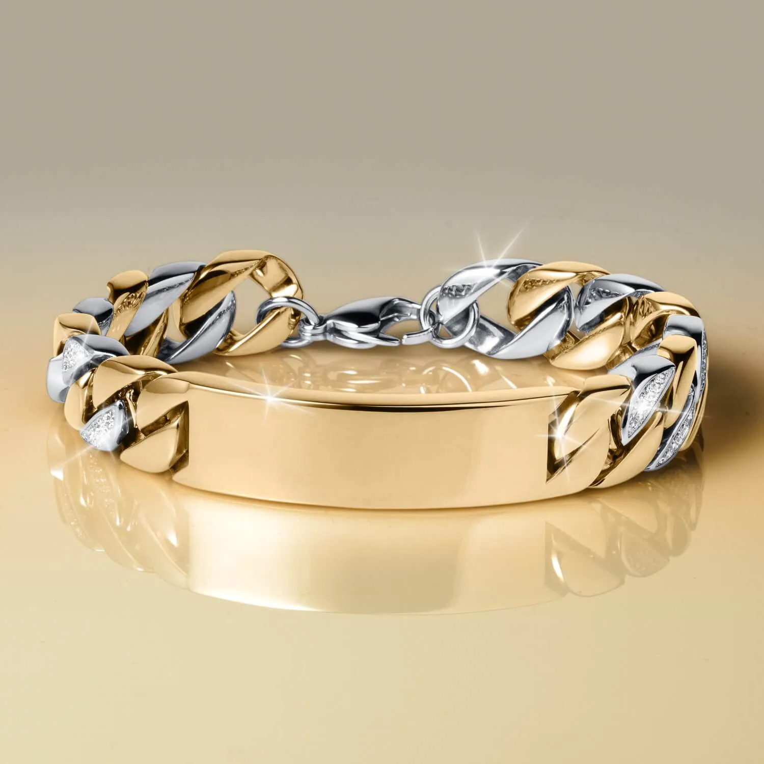 Grandeur Curb Men's Bracelet