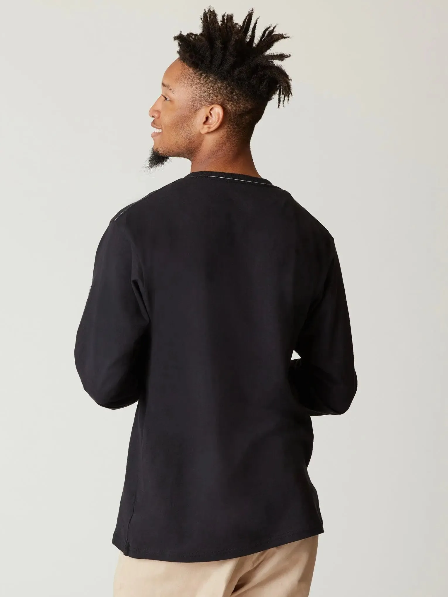 H Pocket Long Sleeve Tee