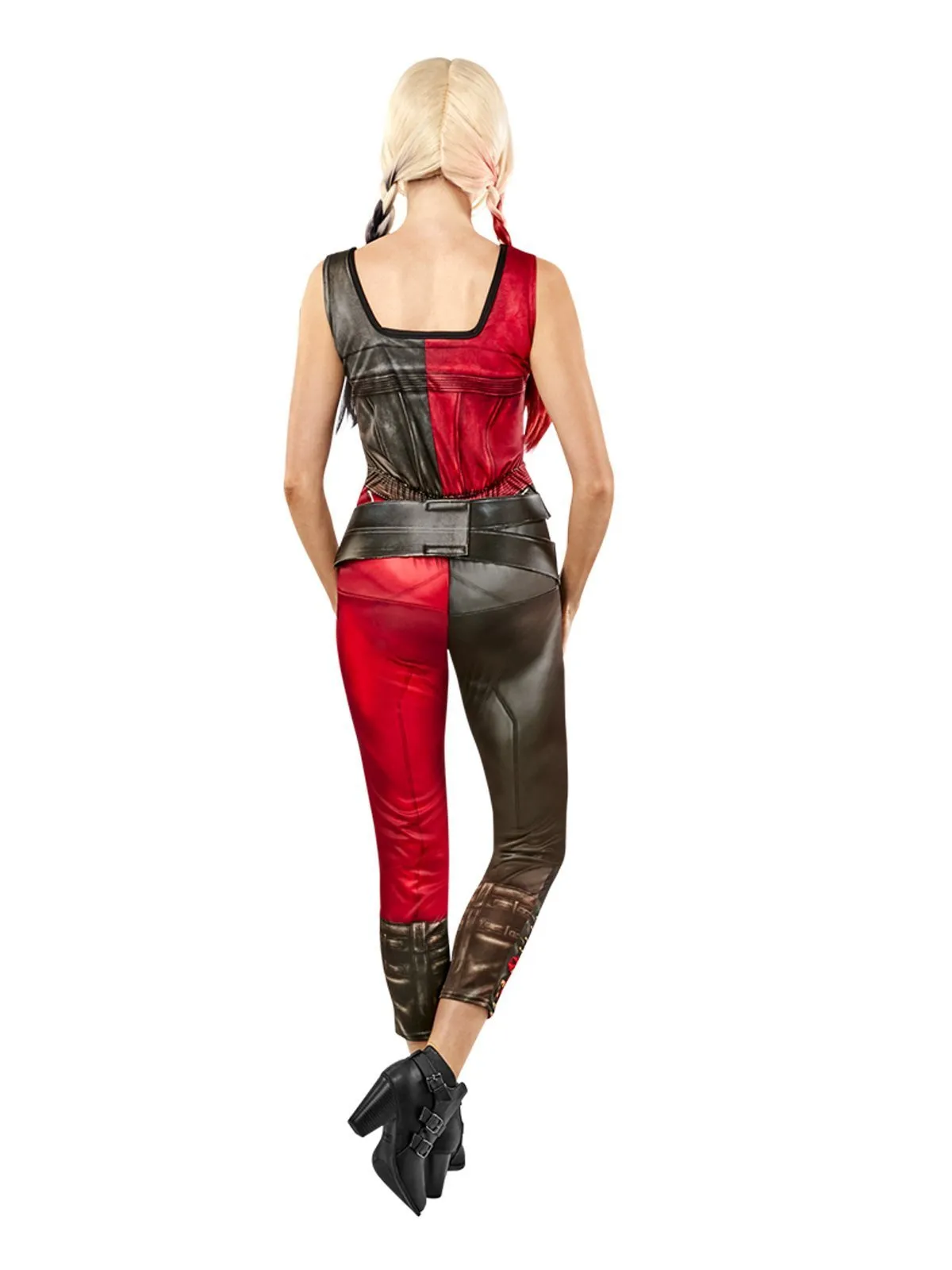 Harley Quinn Jumpsuit Costume for Adults - Warner Bros Suicide Squad 2