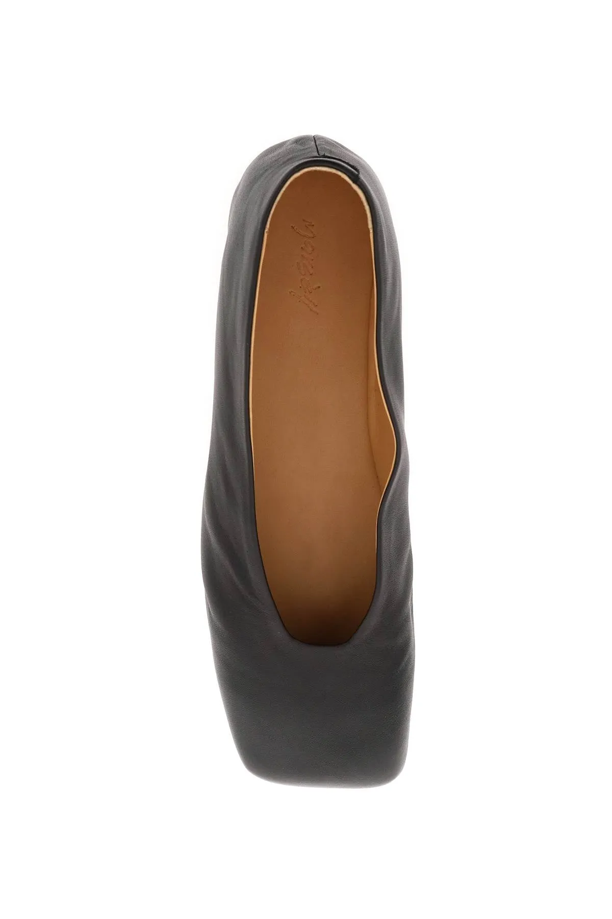 Marsell 'spatolona' leather ballerina flats