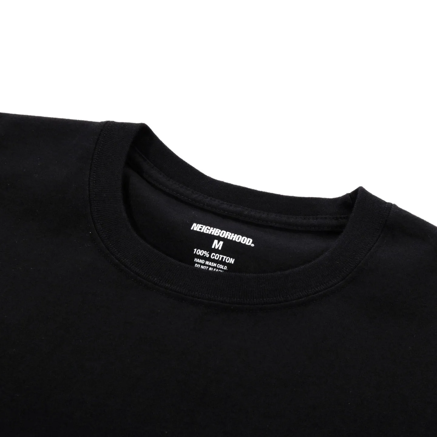 NEIGHBORHOOD DR. WOO T-SHIRT BLACK