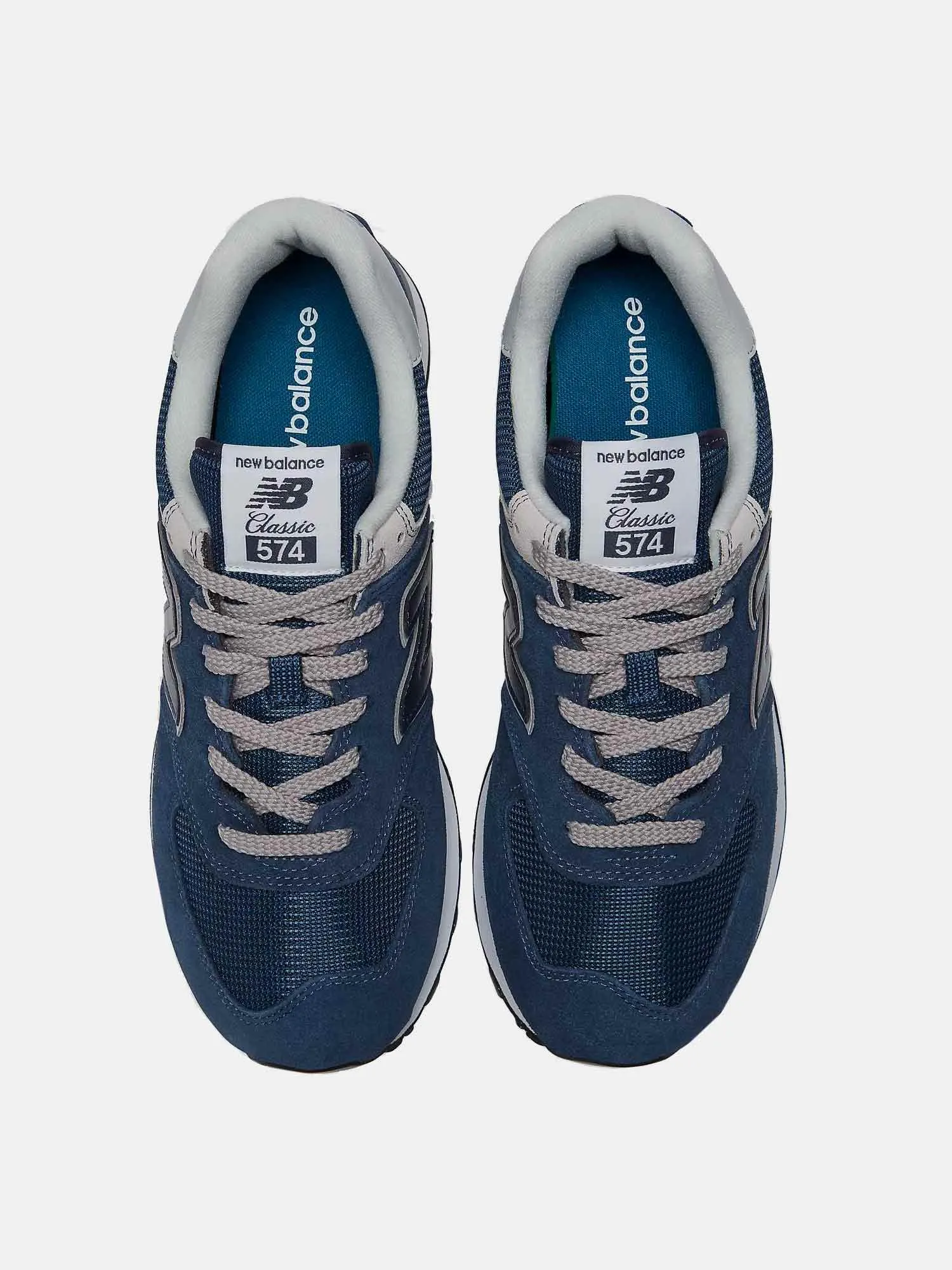 New Balance 574 - Navy / White