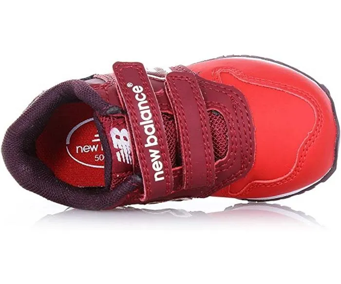 New Balance KV500RDY red boys' sneakers