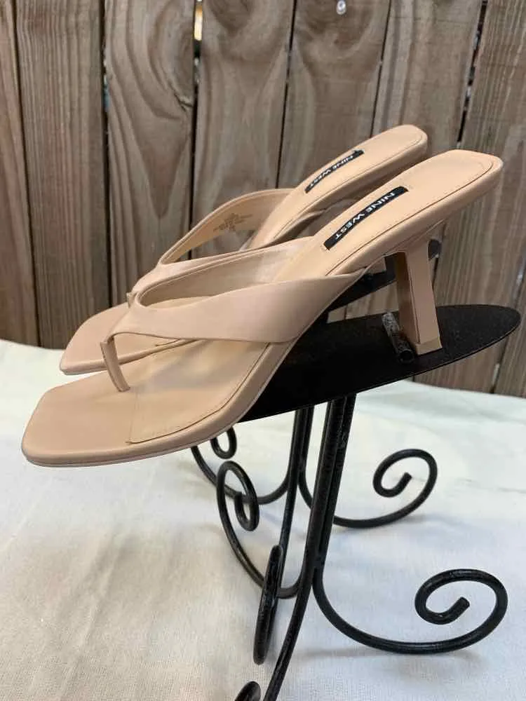 NINE WEST SHOES 11 NUDE SANDAL Shoes