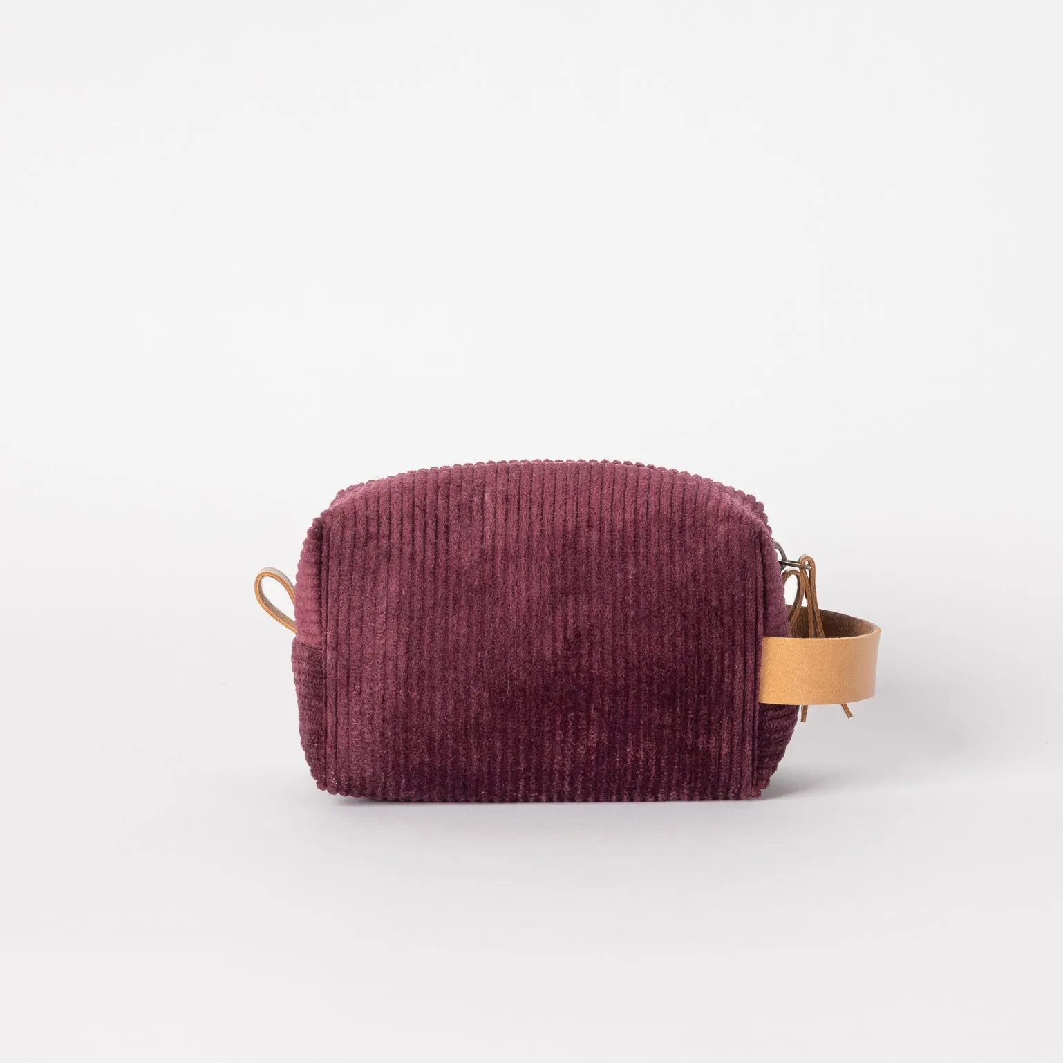 O My Bag TED necessr Liten - Burgundy Corduroy