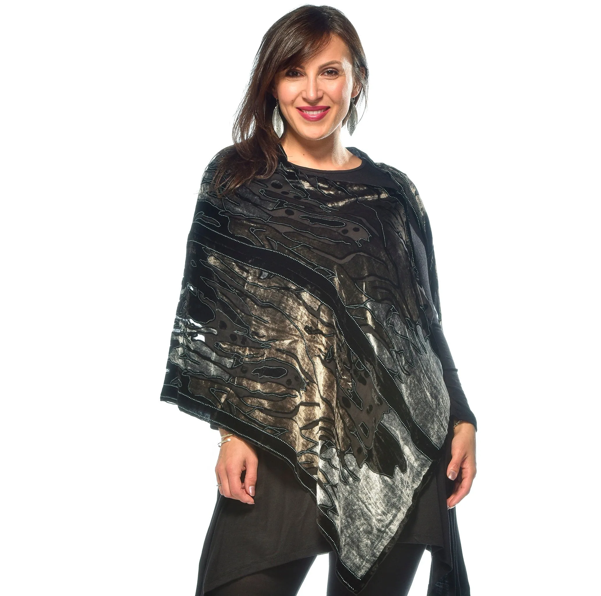 Silk Poncho