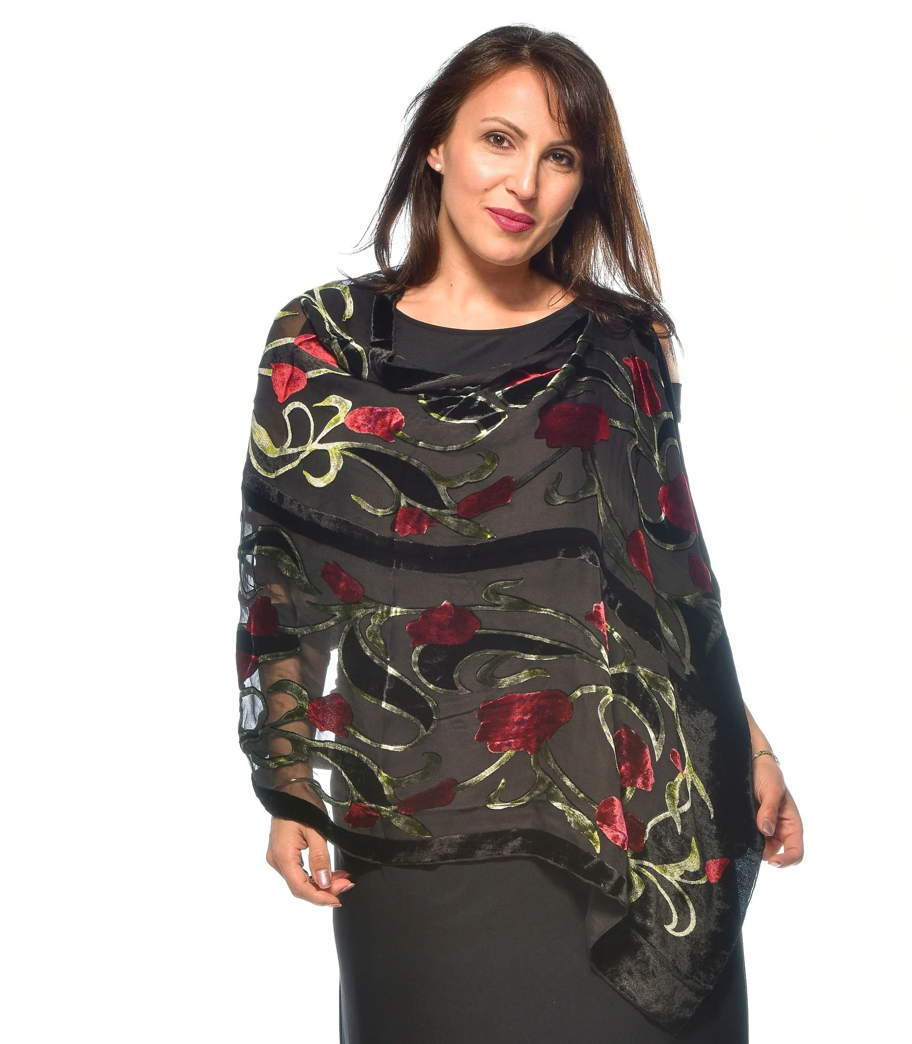 Silk Poncho