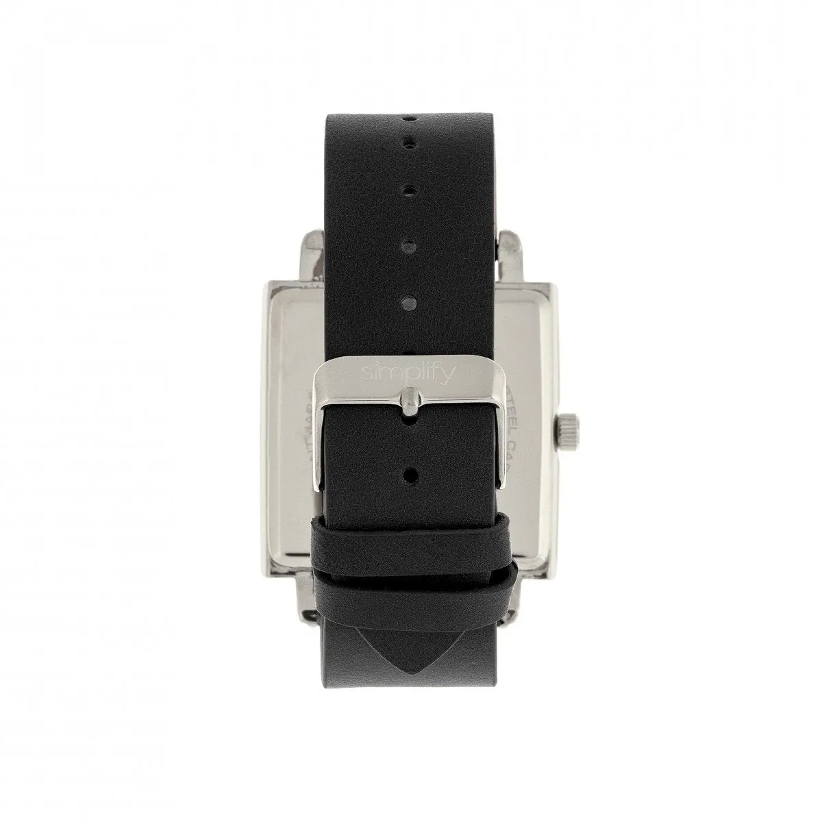 Simplify The 5000 Leather-Band Watch