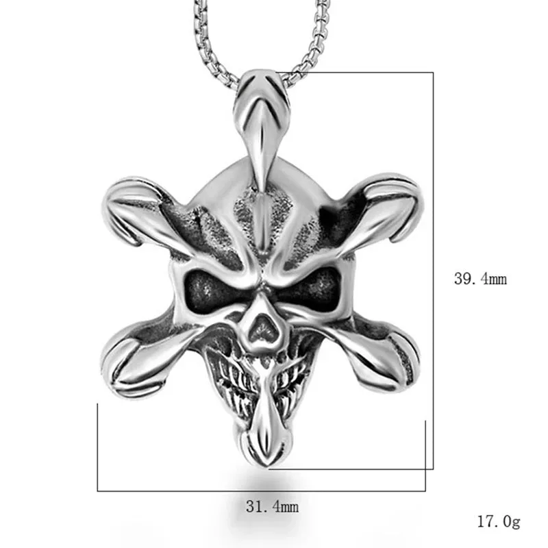 Skull Claw Necklace