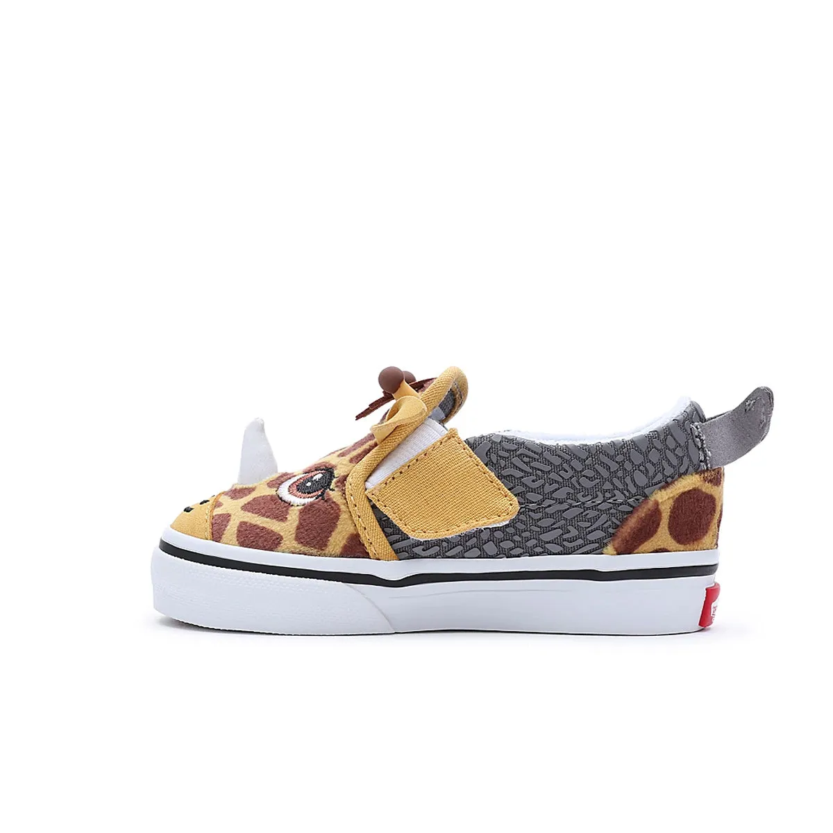 SLIP-ON V RINOCERAFFE OCHRE / FOREST GRAY