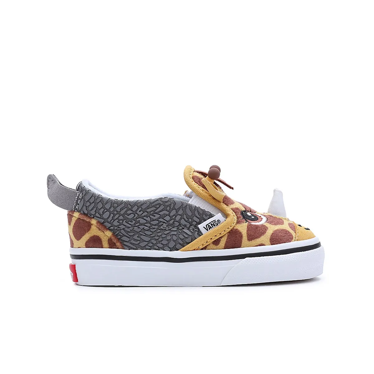 SLIP-ON V RINOCERAFFE OCHRE / FOREST GRAY