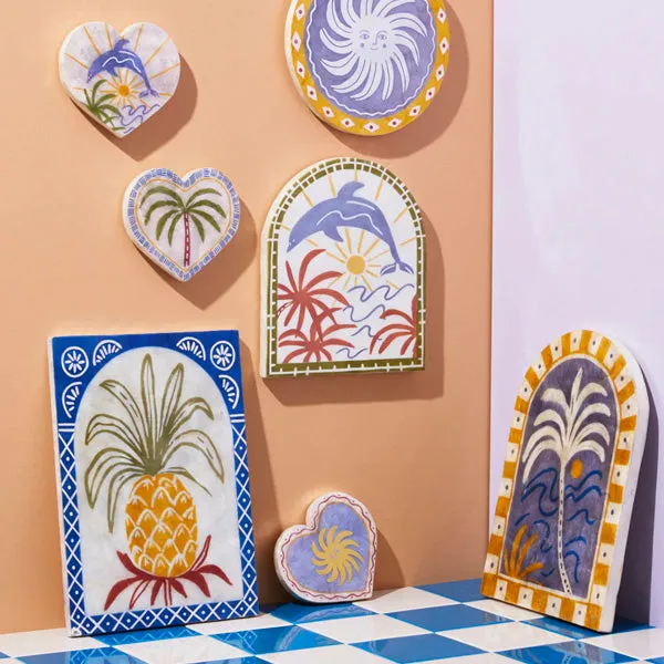 Soleil Palm Heart Wall Tile