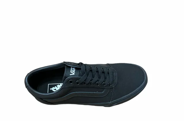 Vans adult sneakers shoe in Ward VN0A38DM1861 black canvas