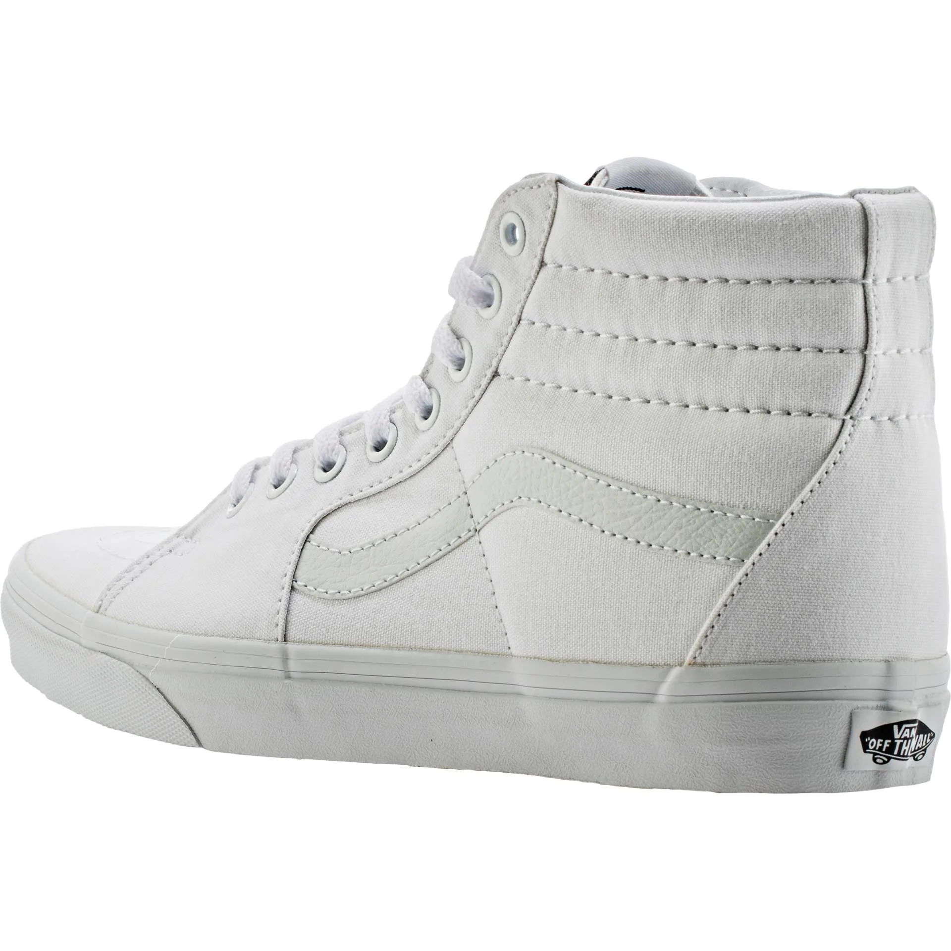 Vans Canvas SK8 Hi Mens Skate Shoe - True White