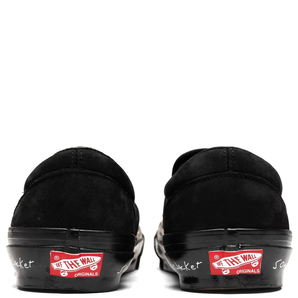 Vans x Jim Goldberg Classic Slip On - Black Wall