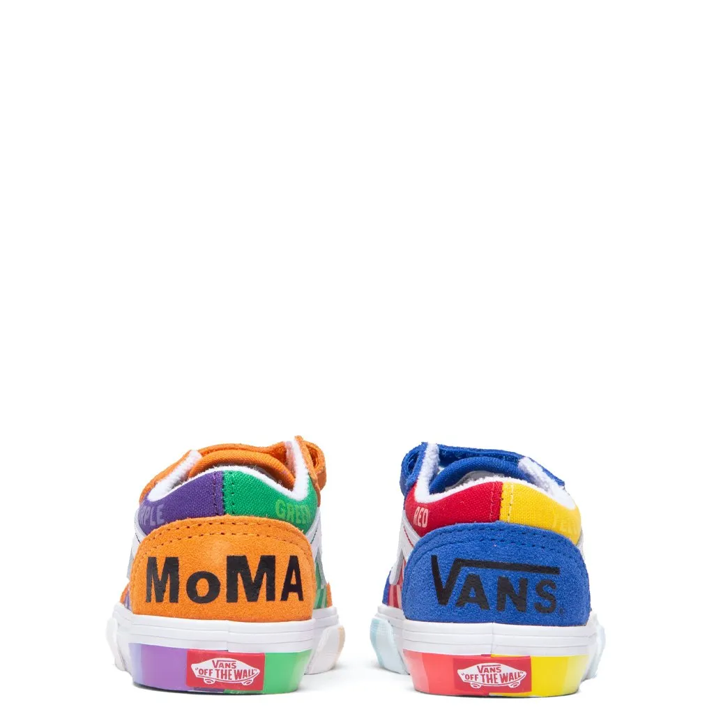 Vans x MoMA Old Skool (TD) - Color Wheel