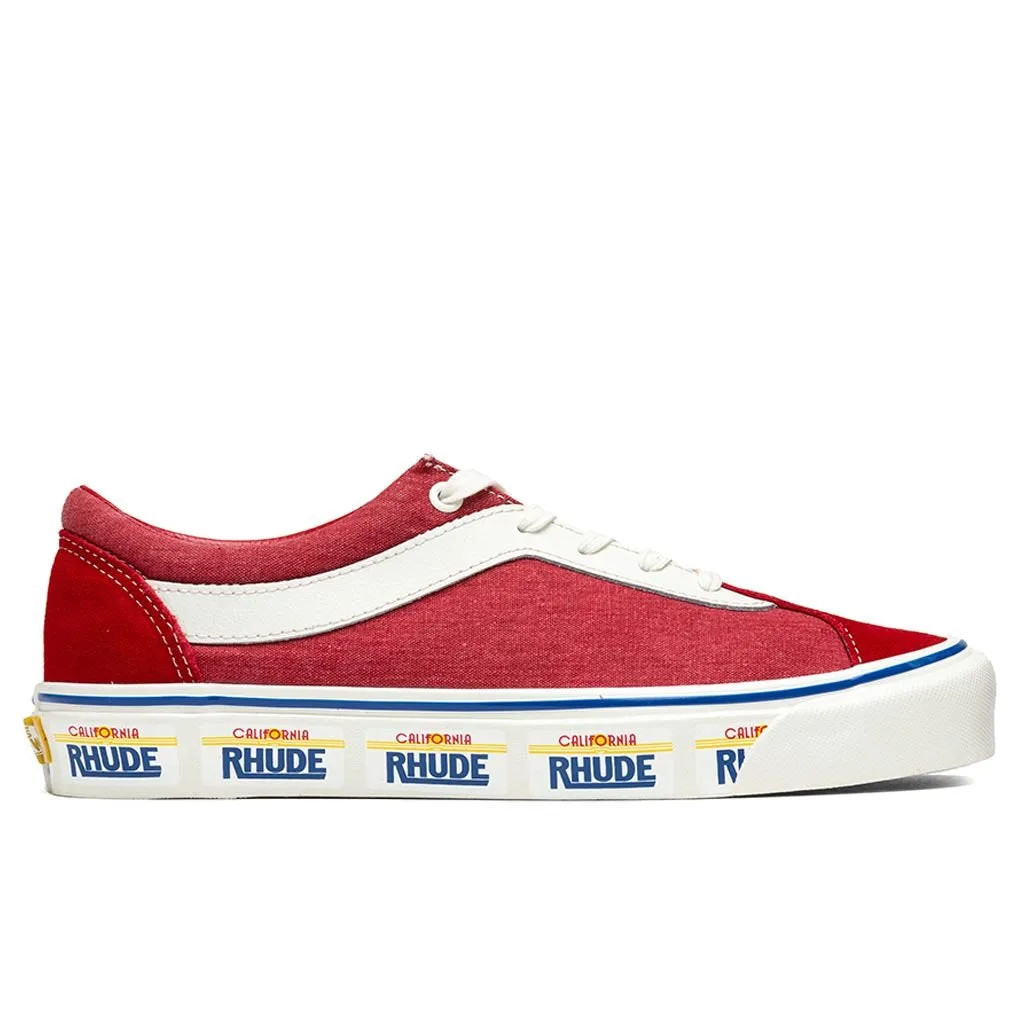 Vans x Rhude Bold Ni - Plate/Racing Red