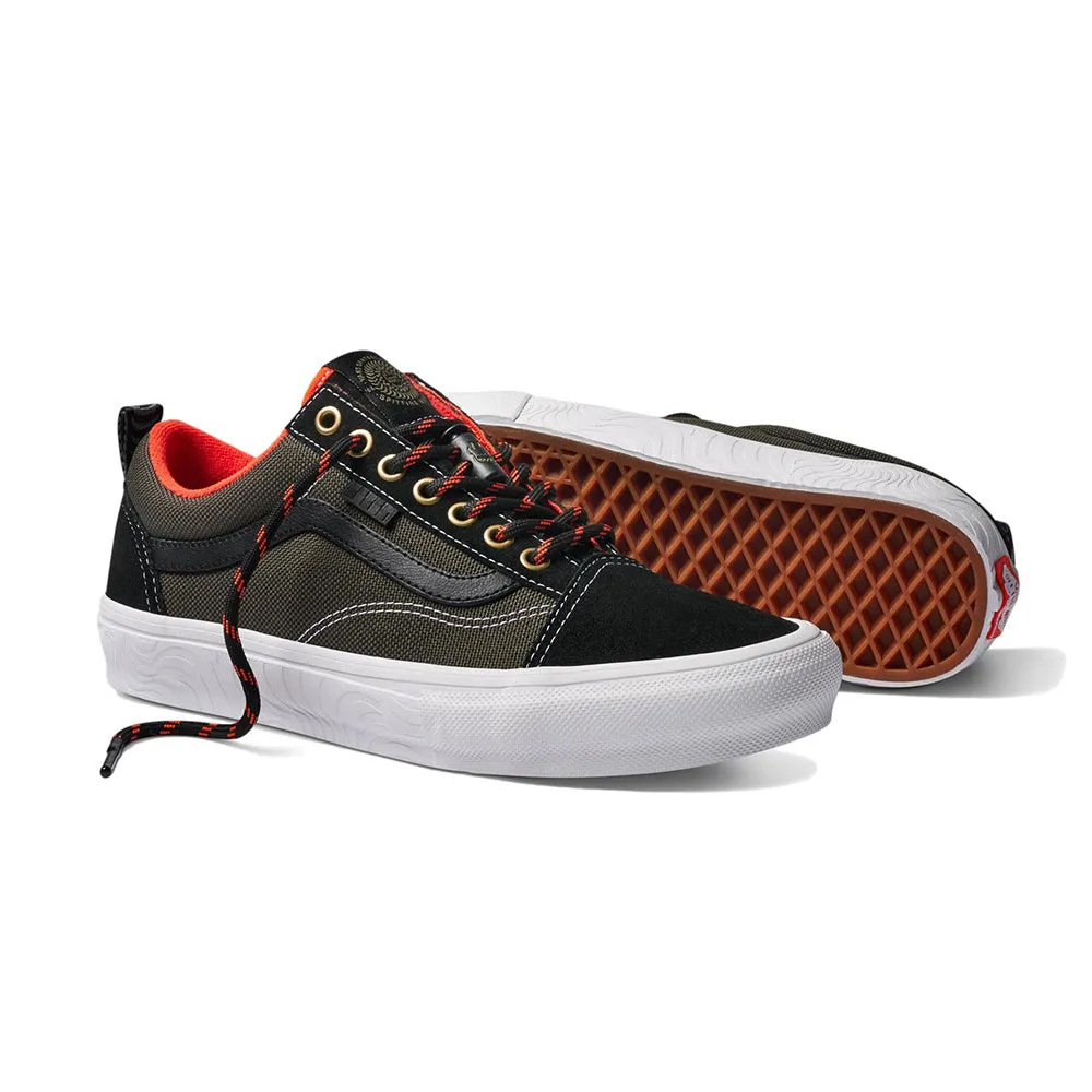 Vans x Spitfire Wheels Skate Old Skool Black/Flame