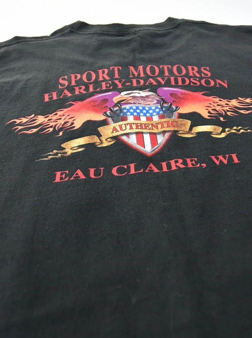 Vintage Harley Davidson Eau Claire T-Shirt